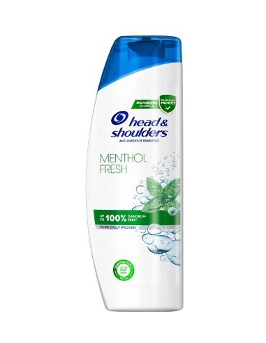 Head & Shoulders Shampoo Menthol 400ml