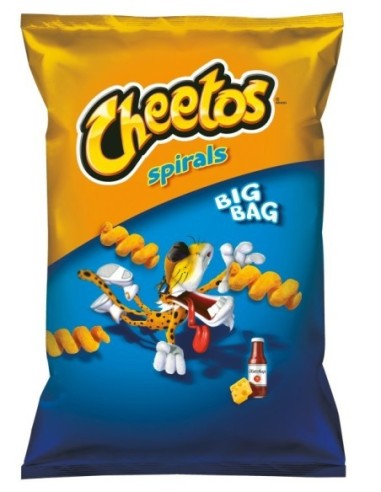 Cheetos Spiral Cheese & Ketchup 80g
