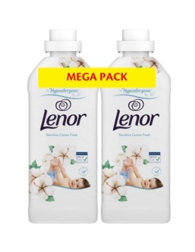 Lenor Fabric Softener Cotton Fresh Duo 37/925ml