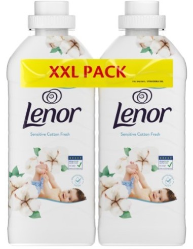 Lenor Fabric Softener Cotton Fresh Duo 32/810ml