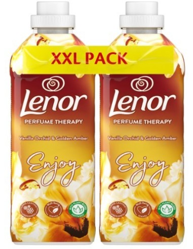 Lenor Fabric Softener Gold Orchid Duo 32/810ml