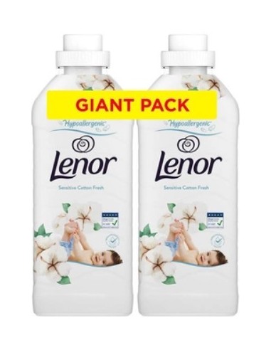 Lenor Fabric Softener Cotton Fresh Duo 48/1200ml