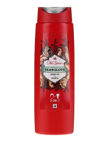 Old Spice Shower Gel Bearglove Shampoo-Gel 2in1 250ml