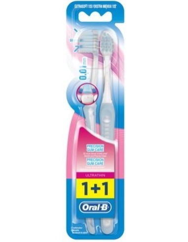 Oral-B Toothbrush Ultrathin Duo Pack 2pcs