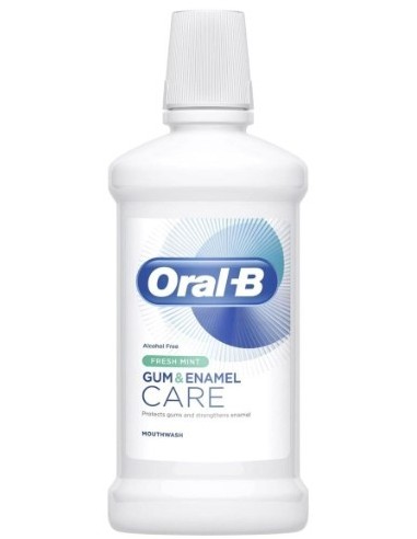 Oral-B Mouthwash Gum & Enamel Freshmint 500ml