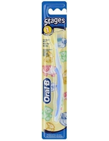 Oral-B Stages 1 Baby Soft Toothbrush (4 - 24 Months) 1pc