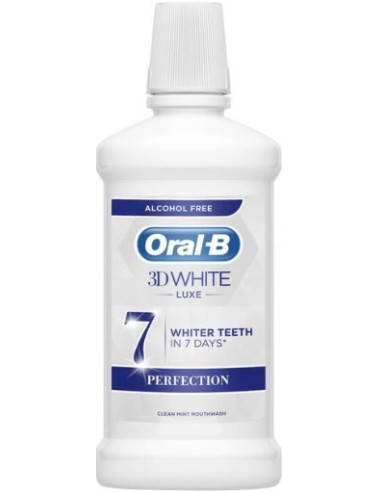 Oral-B 3d Luxe Perfect Mouthwash 500ml