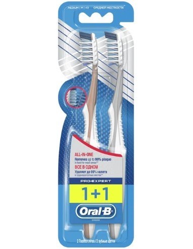 Oral-B Pro-Expert Crossaction All-In-One Duo 2pcs