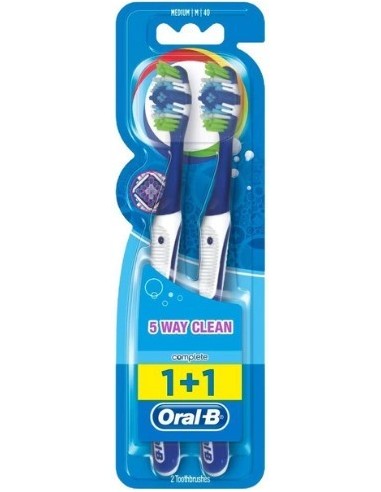 Oral-B Complete 5 Way Clean Duo 2pcs