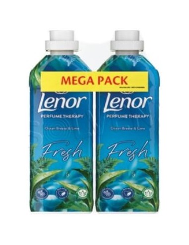 Lenor Fabric Softener Ocean Breeze Duo 37/925ml