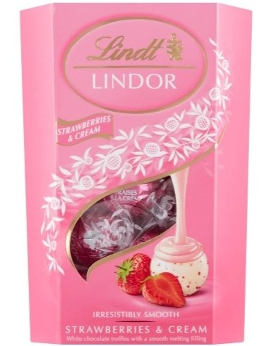 Lindor Strawberries & Cream 200g