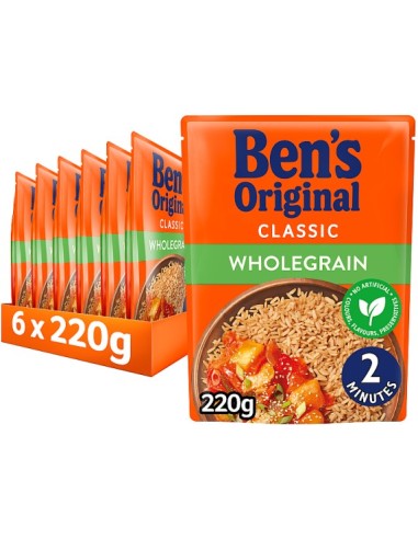 Ben's Original Rice Ready To Heat Long Grain Rice 220g