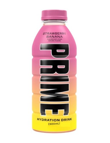 Prime Energy Drink Strawberry & Banana 500ml