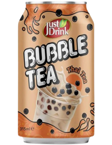 Just Drink Thai Tea Bubble Tea 315ml