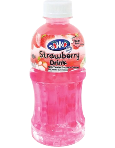 Bonko Nata de Coco Strawberry Drink 320ml