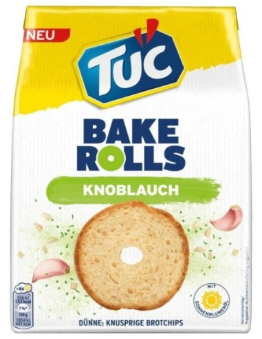 Tuc Bake Rolls Garlic 150g