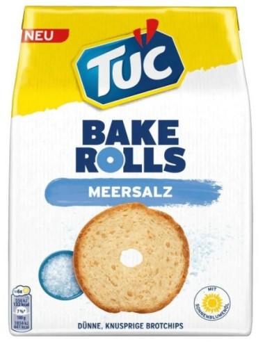 Tuc Bake Rolls Sea Salt 150g