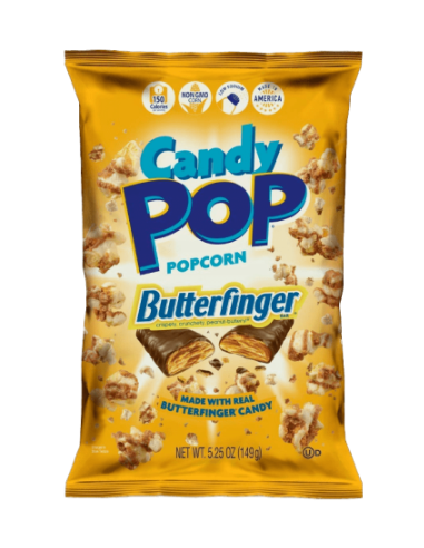 Candy Pop Popcorn Butter Finger 149g