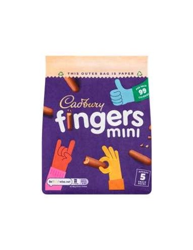 Cadbury Fingers Mini 5x19.3 g