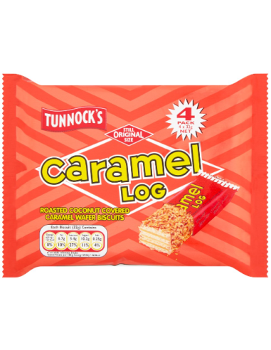 Tunnock's Caramel Log 4x32g