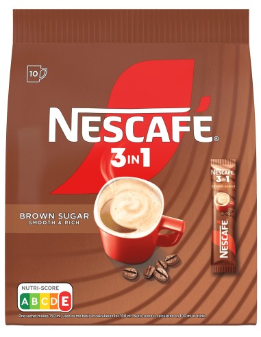 Nescafé 3in1 Brown Sugar 10x16.5g