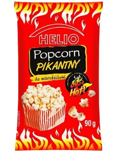 Helio Microwave Popcorn Spicy 90g