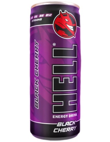 Hell Black Cherry Flavour Energy Drink 250ml