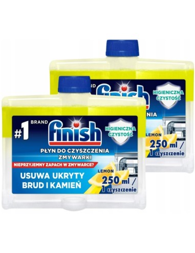 Finish Cleaner Lemon Duo Pack 250ml