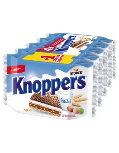 Knoppers 4+1Pk 125g