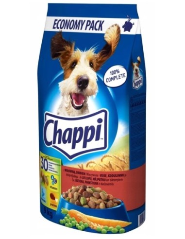 Chappi Dry Poultry/Beef 9kg