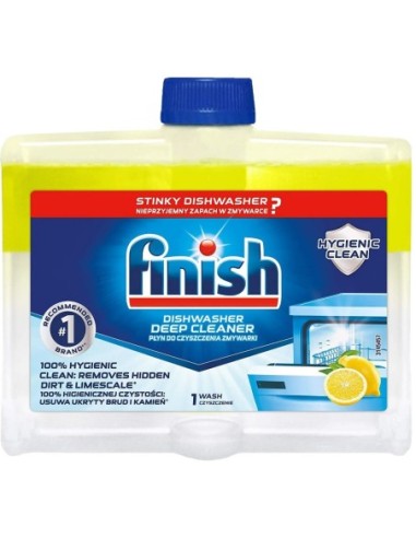 Finish Dishwasher Cleaner Lemon 250ml