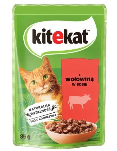 Kitekat Beef Sauce 85g