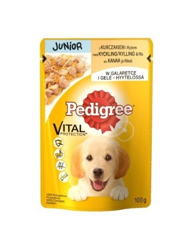 Pedigree Jelly Junior Chicken 100g