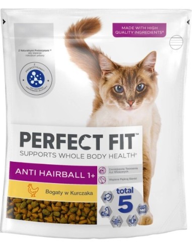 Perfect Fit Dry Hairball Chicken 750g