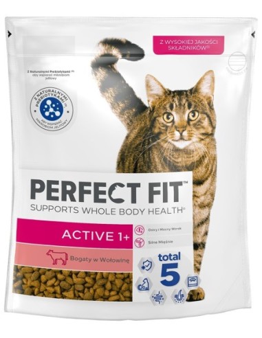 Perfect Fit Adult Active Beef 750g