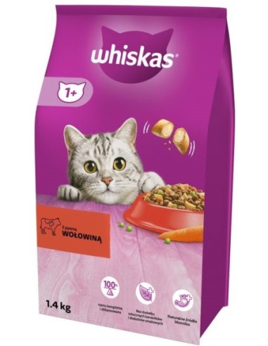 Whiskas Dry Beef 1.4 kg