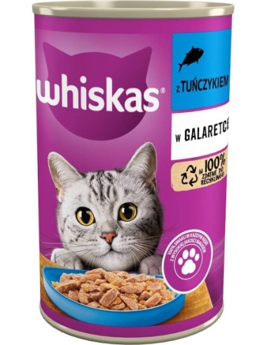 Whiskas Tuna Jelly Can 400g