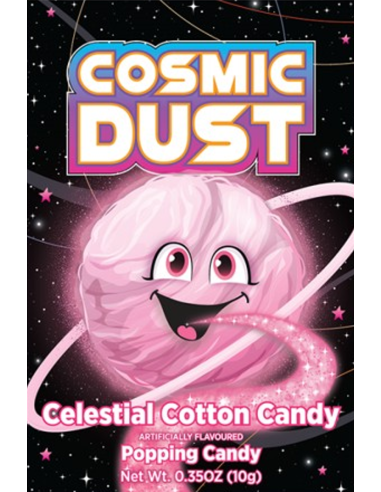 Cosmic Dust Celestial Cotton Candy Popping Candy 10g
