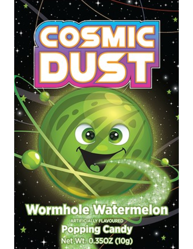 Cosmic Dust Wormhole Watermelon Popping Candy 10g