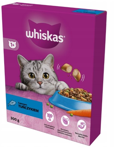 Whiskas Dry Tuna 300g