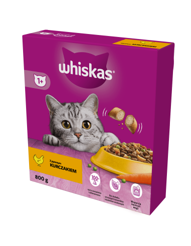 Whiskas Dry Chicken 800g