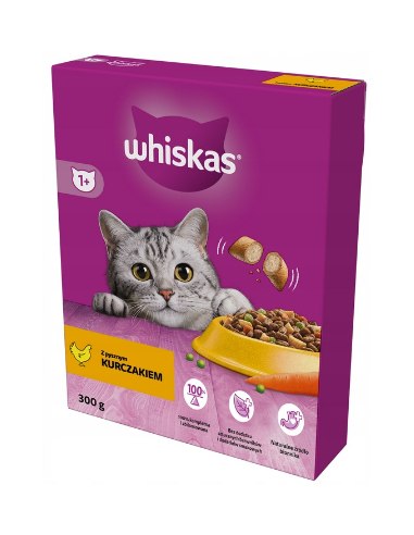 Whiskas Dry Chicken 300g