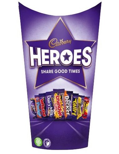 Cadbury Heroes Chocolate Carton 290g