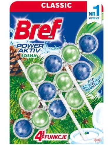 Bref WC Power Activ Nature Pine 3x50g