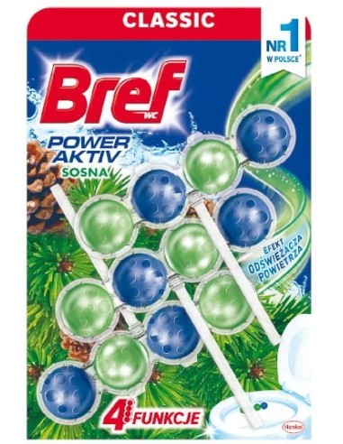 Bref WC Power Purple Activ Lavender 3x50g