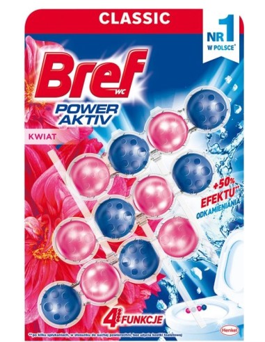 Bref WC Blue Activ Floral 3x50g